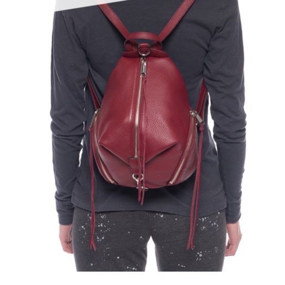 Rebecca Minkoff Handbags - Rebecca Minkoff burgundy back pack